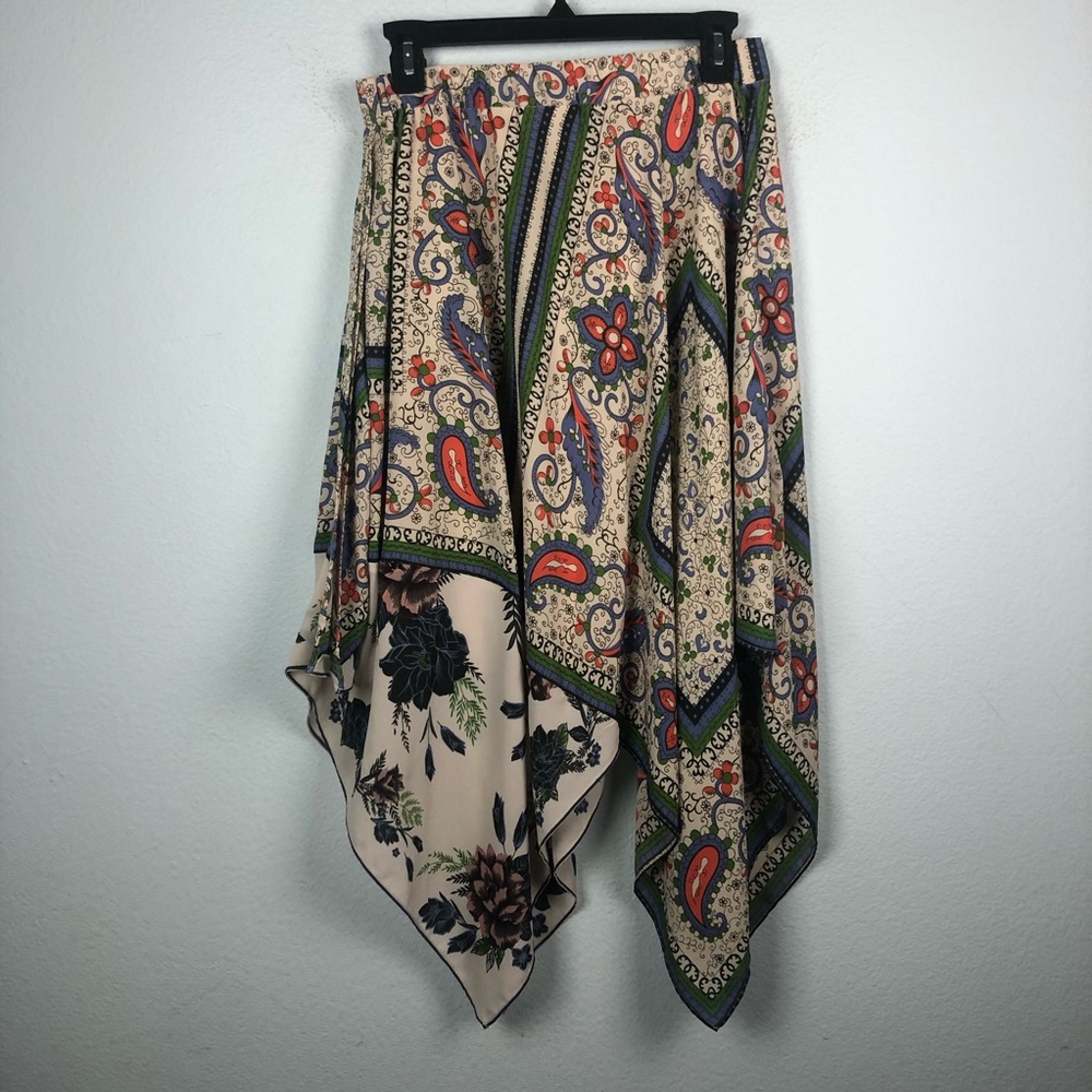 Anthropologie Maeve Far Sun Handkerchief Skirt 2 - Picture 4 of 7